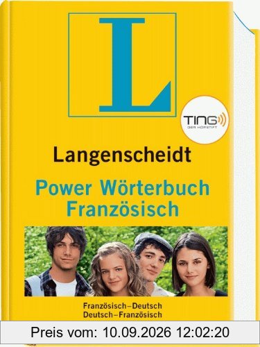 Langenscheidt Power Wörterbuch Französisch TING - Buch (TING-Edition): Französisch-Deutsch/Deutsch-Französisch