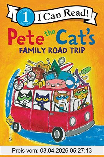 James Dean Pete The Cat’s Family Road Trip (I Can Read Level 1)