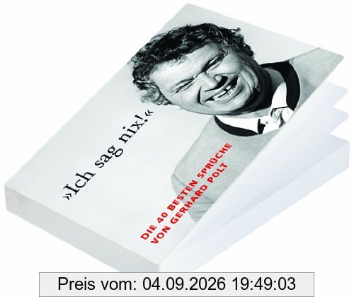 Die besten Sprüche von Gerhard Polt: 40 Postkarten