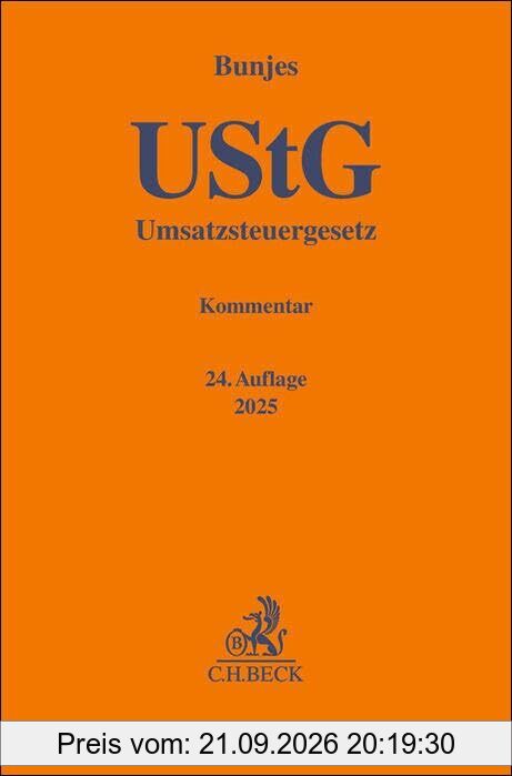 Umsatzsteuergesetz: Kommentar (Gelbe Erläuterungsbücher)