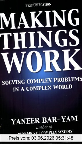 Yaneer Bar-Yam Making Things Work, Solving Complex Problems In A Complex World