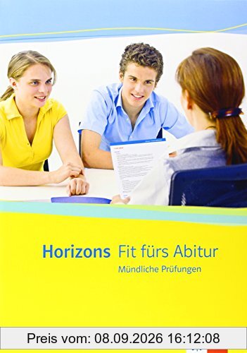 Horizons Fit fürs Abitur: Mündliche Prüfung, Arbeitsheft mit CD-ROM