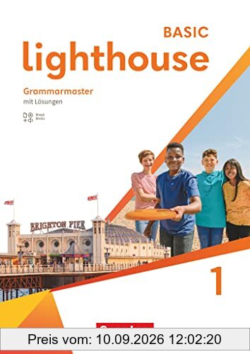 Lighthouse - Basic Edition - Band 1: 5. Schuljahr: Grammarmaster - Mit Audios, Erklärfilmen und Lösungen