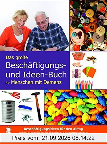 Das große Beschäftigungsbuch für Menschen mit Demenz
