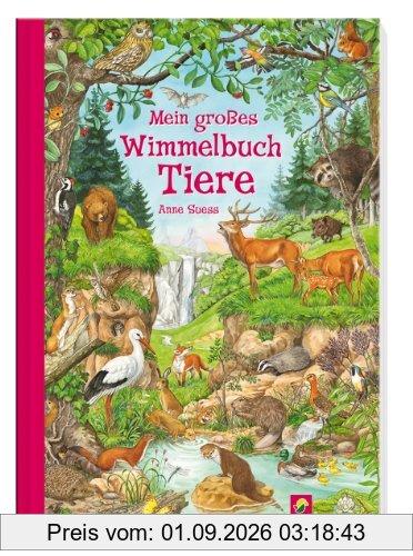Mein großes Wimmelbuch Tiere