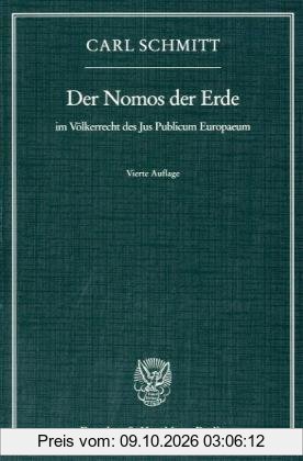 Der Nomos der Erde im Völkerrecht des Jus Publicum Europaeum