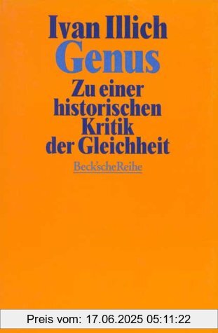 Binding : Taschenbuch, Edition : 2, Label : C.H.Beck, Publisher : C.H.Beck, medium : Taschenbuch, numberOfPages : 220, publicationDate : 1995-03-20, authors : Ivan Illich, translators : Ruth Kriss-Rettenbeck, Barbara Duden, languages : german, ISBN : 3406392059