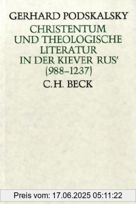 Binding : Gebundene Ausgabe, Edition : 1, Label : C.H.Beck, Publisher : C.H.Beck, medium : Gebundene Ausgabe, numberOfPages : 361, publicationDate : 1982-09-16, authors : Gerhard Podskalsky, languages : german, ISBN : 3406082963