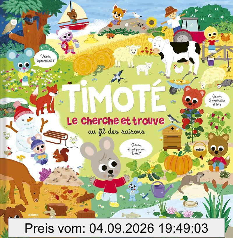Timoté : le cherche et trouve au fil des saisons