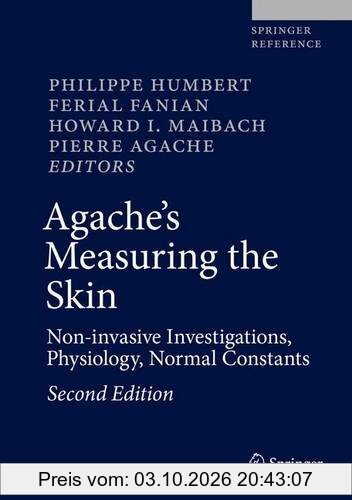 Agache's Measuring the Skin: Non-invasive Investigations, Physiology, Normal Constants