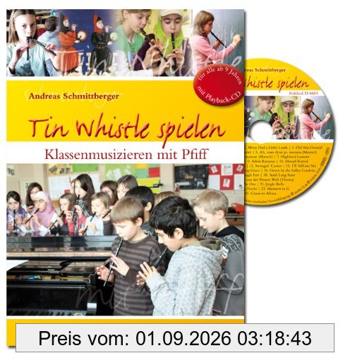 Tin Whistle spielen, m. Audio-CD
