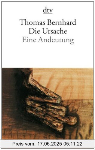 Binding : Sondereinband, Label : Deutscher Taschenbuch Verlag, Publisher : Deutscher Taschenbuch Verlag, medium : Broschiert, numberOfPages : 160, publicationDate : 1977-10-01, authors : Thomas Bernhard, languages : german, ISBN : 3423012994