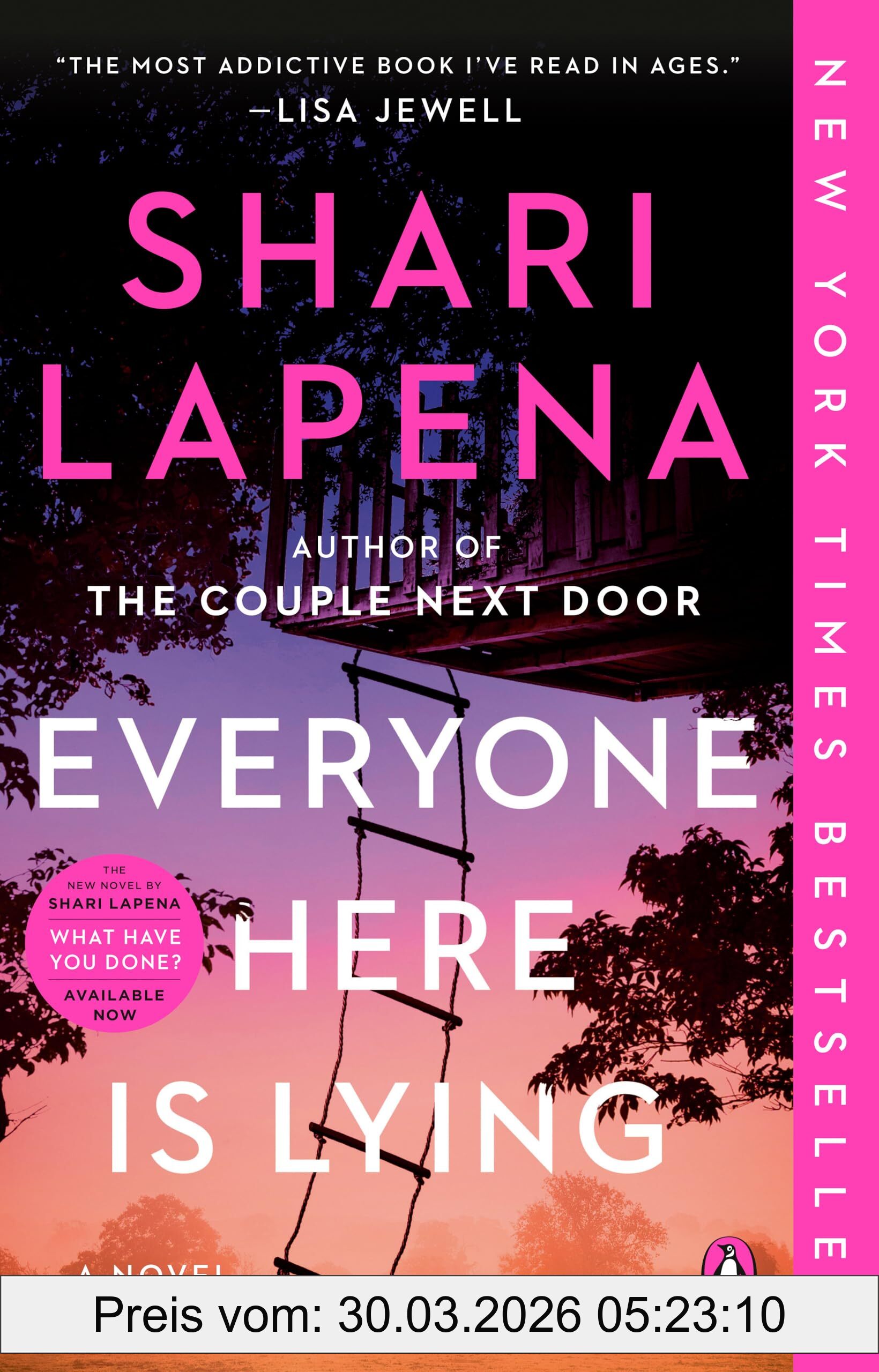 Shari Lapena Everyone Here Is Lying, A Novel