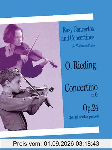 Concertino in G. Op. 24. Easy Concertos and Concertinos for Violin and Piano