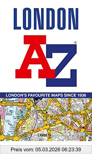 A-Z Maps London A-Z Pocket Atl Pb