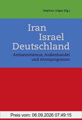 Iran - Israel - Deutschland: Antisemitismus, Außenhandel und Atomprogramm