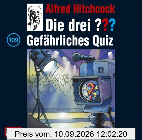 Die drei ??? - CD: Die drei Fragezeichen - Gefährliches Quiz, 1 Audio-CD: FOLGE 109