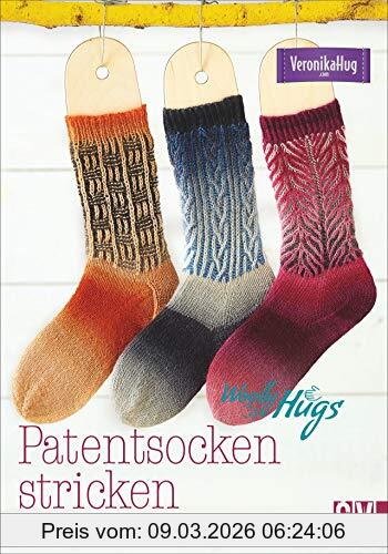 Woolly Hugs Patentsocken Stricken, Tolle Muster Mit Year-Socks-Garn. Grundkurs Socken Stricken Von Veronika Hug.
