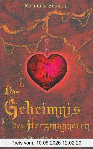 Das Geheimnis des Herzmagneten (Kartenset): 52 Sinn- und Antwortkarten