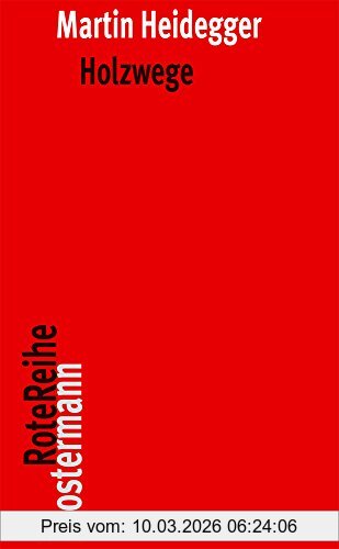 Martin Heidegger Holzwege (Klostermann RoteReihe)