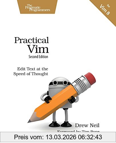 Drew Neil Practical Vim, Edit Text At The Speed Of Thought