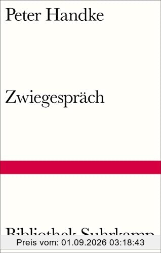 Zwiegespräch (Bibliothek Suhrkamp)