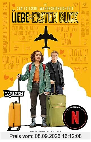 Die Statistische Wahrscheinlichkeit von Liebe auf den ersten Blick (Love at First Sight): Die Romanvorlage zum Netflix-Film!
