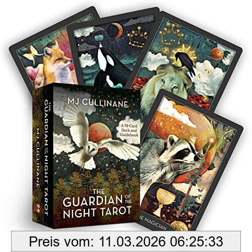 Cullinane, M. J. The Guardian Of The Night Tarot, A 78-Card Deck And Guidebook