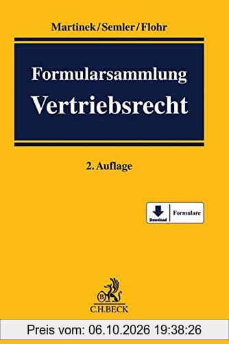 Formularsammlung Vertriebsrecht