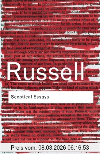 Bertrand Russell Sceptical Essays (Routledge Classics (Paperback))
