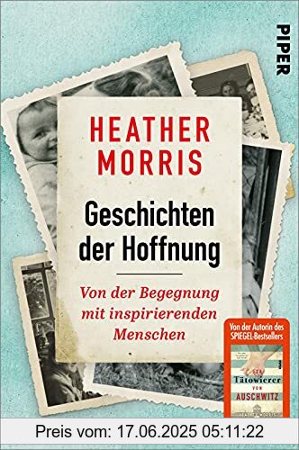 Brand : Piper Verlag GmbH, Binding : Broschiert, Edition : 1., Label : Piper Paperback, Publisher : Piper Paperback, medium : Broschiert, numberOfPages : 272, publicationDate : 2022-02-24, releaseDate : 2022-02-24, authors : Heather Morris, translators : Elsbeth Ranke, ISBN : 3492063128