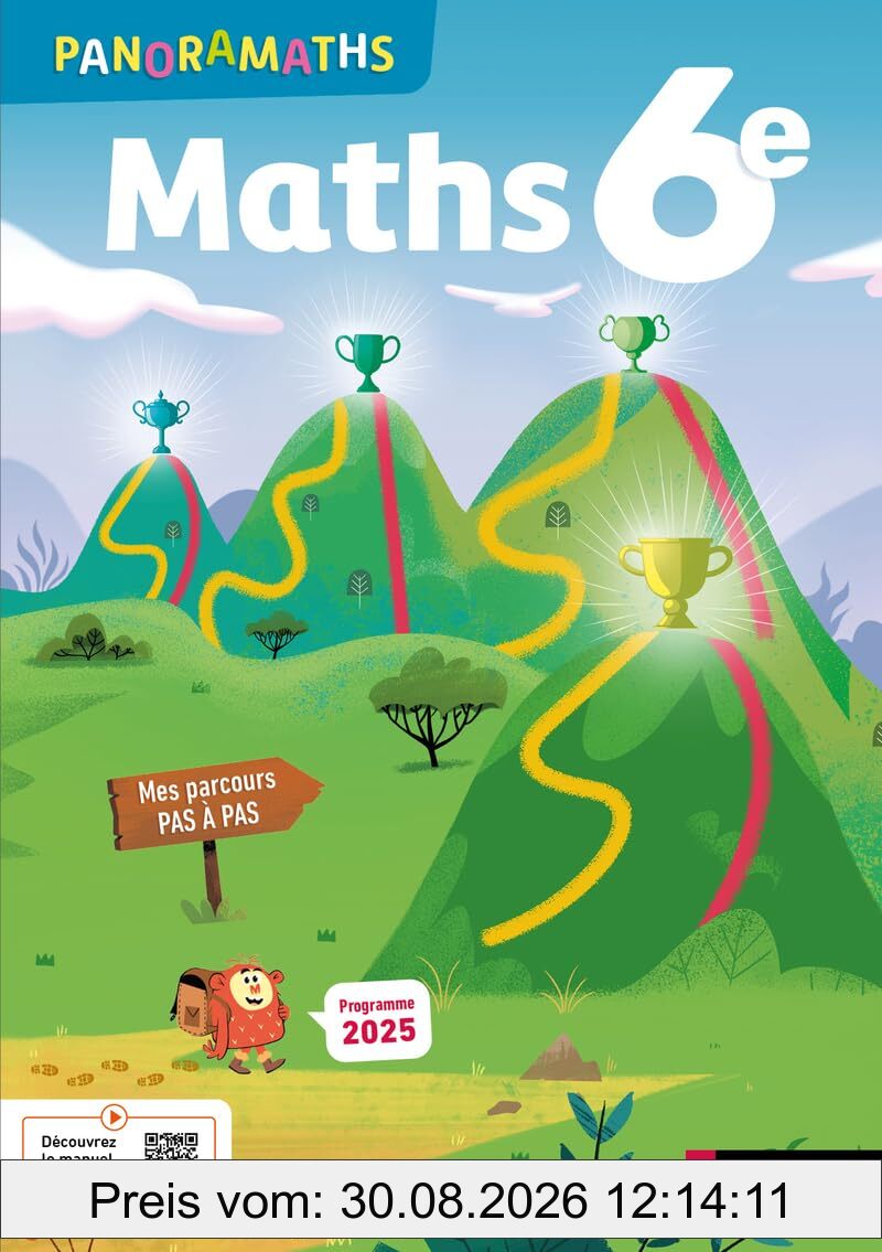Maths 6e : programme 2025