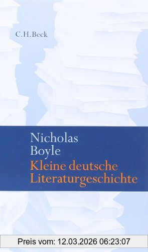 Nicholas Boyle Kleine Deutsche Literaturgeschichte