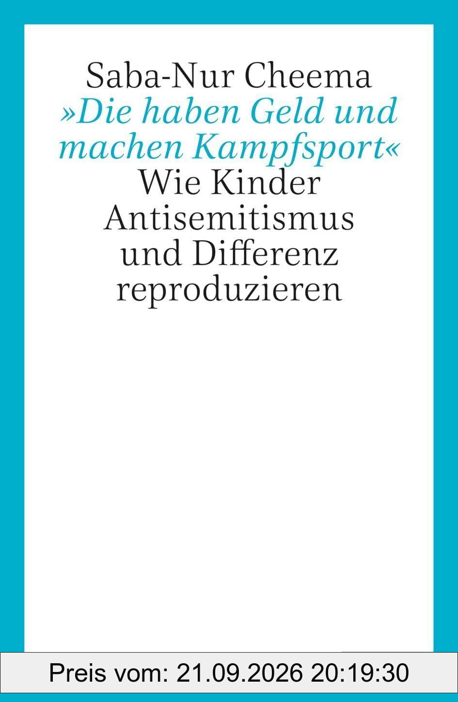 'Die haben Geld und machen Kampfsport'