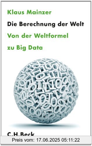 Binding : Gebundene Ausgabe, Edition : 1, Label : C.H.Beck, Publisher : C.H.Beck, medium : Gebundene Ausgabe, numberOfPages : 352, publicationDate : 2014-04-14, authors : Klaus Mainzer, languages : german, ISBN : 3406661300