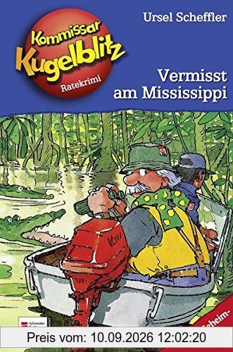Kommissar Kugelblitz, Band 22: Vermisst am Mississippi