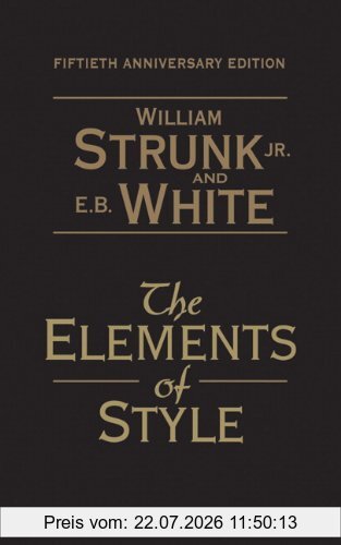 William Strunk Jr The Elements Of Style