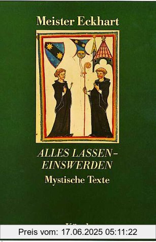 Binding : Gebundene Ausgabe, Label : Kösel, Publisher : Kösel, medium : Gebundene Ausgabe, numberOfPages : 189, publicationDate : 1992-01-01, authors : Meister Eckhart, publishers : Günter Stachel, languages : german, ISBN : 3466203600