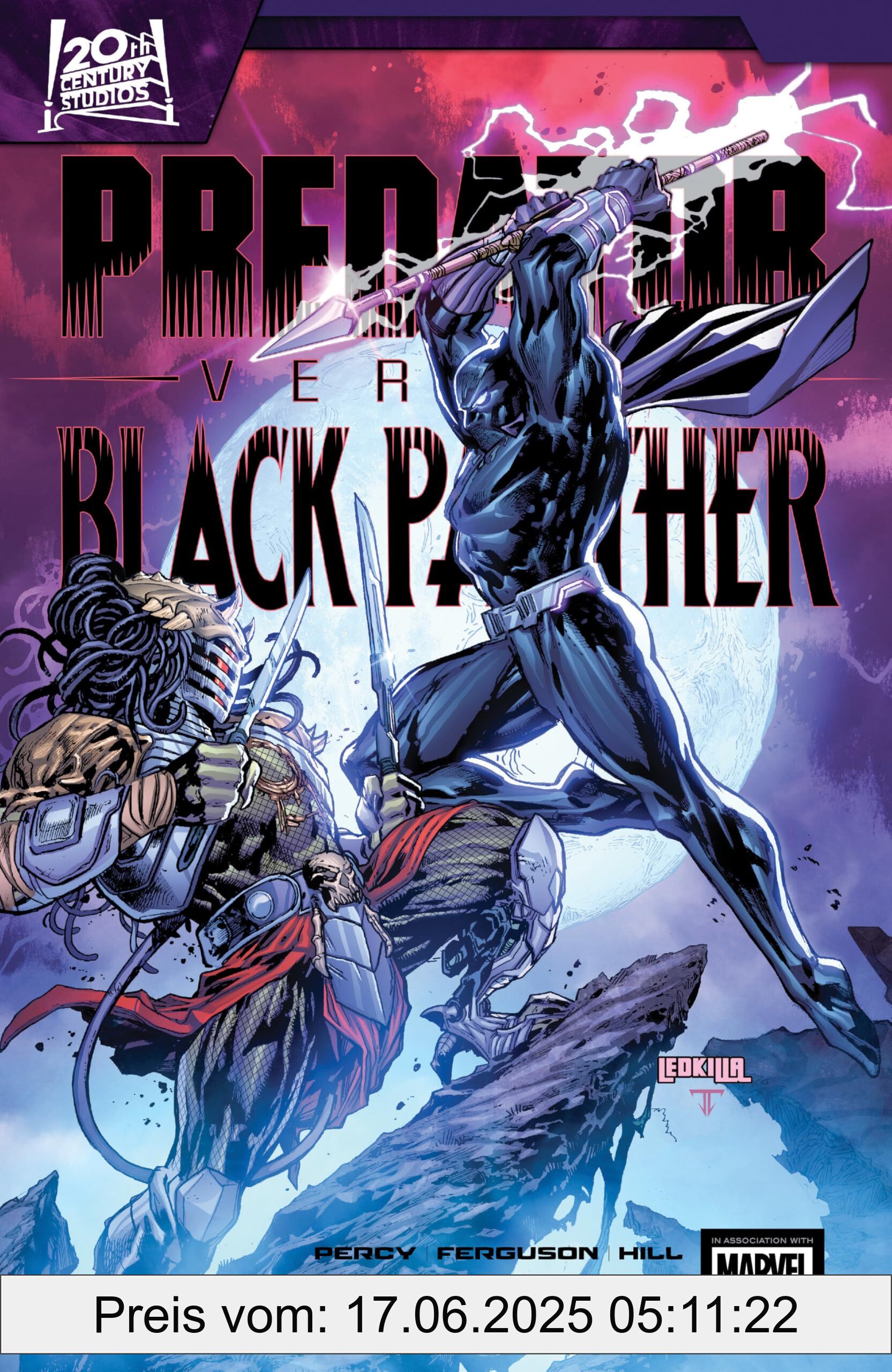 Brand : Marvel, Binding : paperback, Edition : 1, Label : Predator vs. Black Panther, medium : paperback, numberOfPages : 112, publicationDate : 2025-04-15, releaseDate : 2025-04-15, languages : english, ISBN : 1302960342