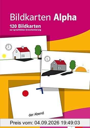 Bildkarten Alpha: 120 Bild- und Wortkarten