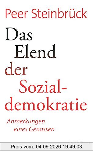 Das Elend der Sozialdemokratie: Anmerkungen eines Genossen