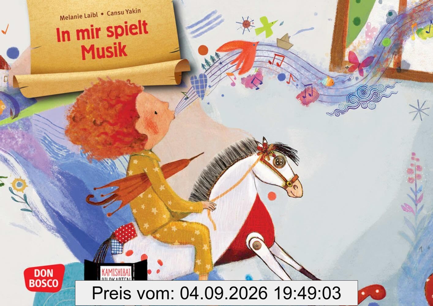 In mir spielt Musik. Eine Aufwachgeschichte. Kamishibai Bildkartenset: Entdecken - Erzählen - Begreifen: Bilderbuchgeschichten. Morgenritual: Mit der ... für unser Erzähltheater)