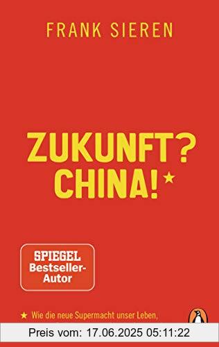 Binding : Taschenbuch, Edition : Erstmals im TB, Label : Penguin Verlag, Publisher : Penguin Verlag, medium : Taschenbuch, numberOfPages : 368, publicationDate : 2020-06-09, releaseDate : 2020-06-09, authors : Frank Sieren, ISBN : 3328106103