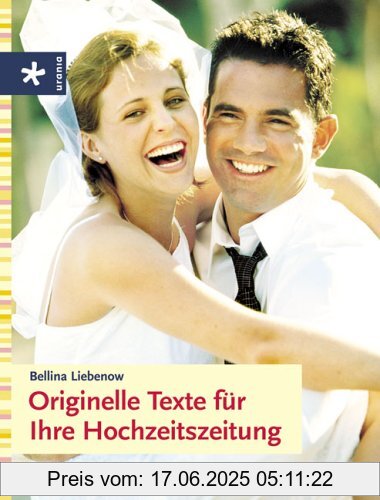 Binding : Taschenbuch, Edition : 1, Label : Urania, Freiburg, Publisher : Urania, Freiburg, medium : Taschenbuch, numberOfPages : 112, publicationDate : 2005-01-01, authors : Bellina Liebenow, languages : german, ISBN : 3332016032