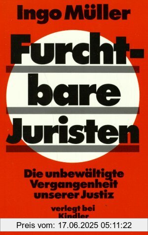 Binding : Broschiert, Label : Kindler, Publisher : Kindler, medium : Broschiert, numberOfPages : 320, publicationDate : 1987-01-01, authors : Ingo Müller, languages : german, ISBN : 3463400383