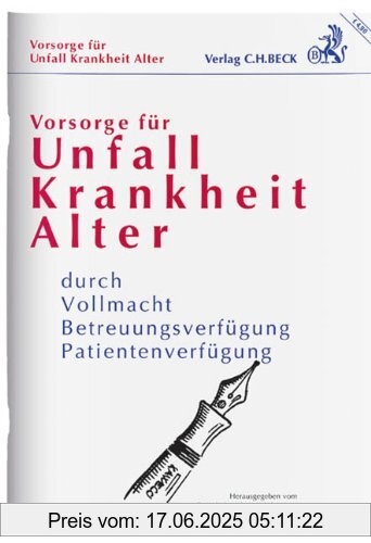 Binding : Taschenbuch, Edition : 14, Label : C.H.Beck, Publisher : C.H.Beck, medium : Taschenbuch, numberOfPages : 48, publicationDate : 2013-06-10, publishers : Bayerischen Staatsministerium der Justiz und für Verbraucherschutz, languages : german, ISBN : 3406654339