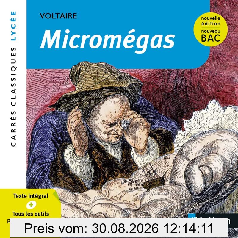 Micromégas : 1752 : texte intégral, nouveau bac