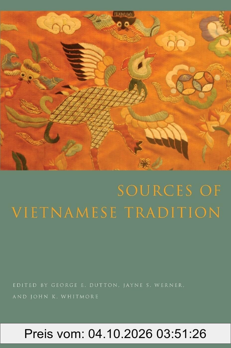 Sources of Vietnamese Tradition (Introduction to Asian Civilizations)