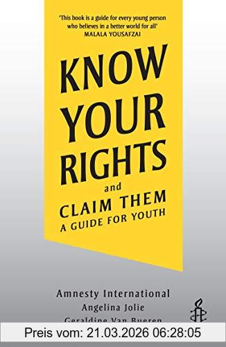 Angelina Jolie Know Your Rights And Claim Them, A Guide For Youth