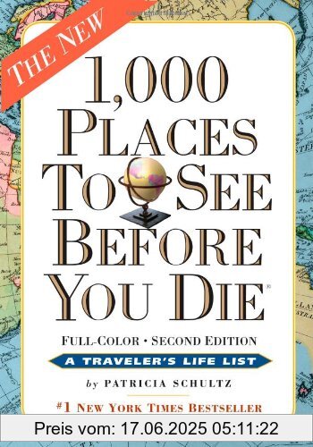 Binding : Taschenbuch, Edition : 2nd Edition., Label : Workman Publishing, Publisher : Workman Publishing, NumberOfItems : 1, medium : Taschenbuch, numberOfPages : 1200, publicationDate : 2012-01-01, authors : Patricia Schultz, languages : english, ISBN : 0761156860